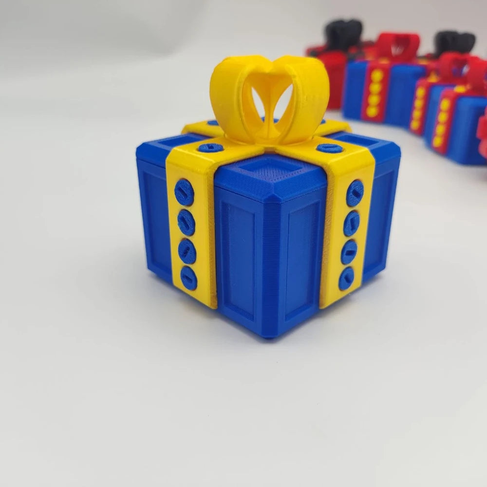 THE PRANK BOX-Annoying Gift Box with Screws, Middle Finger in a Box