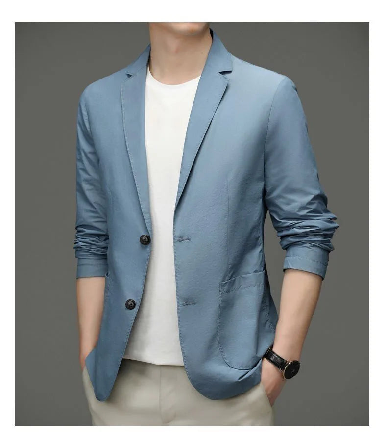 Men's Summer Lightweight Fashion Blazer