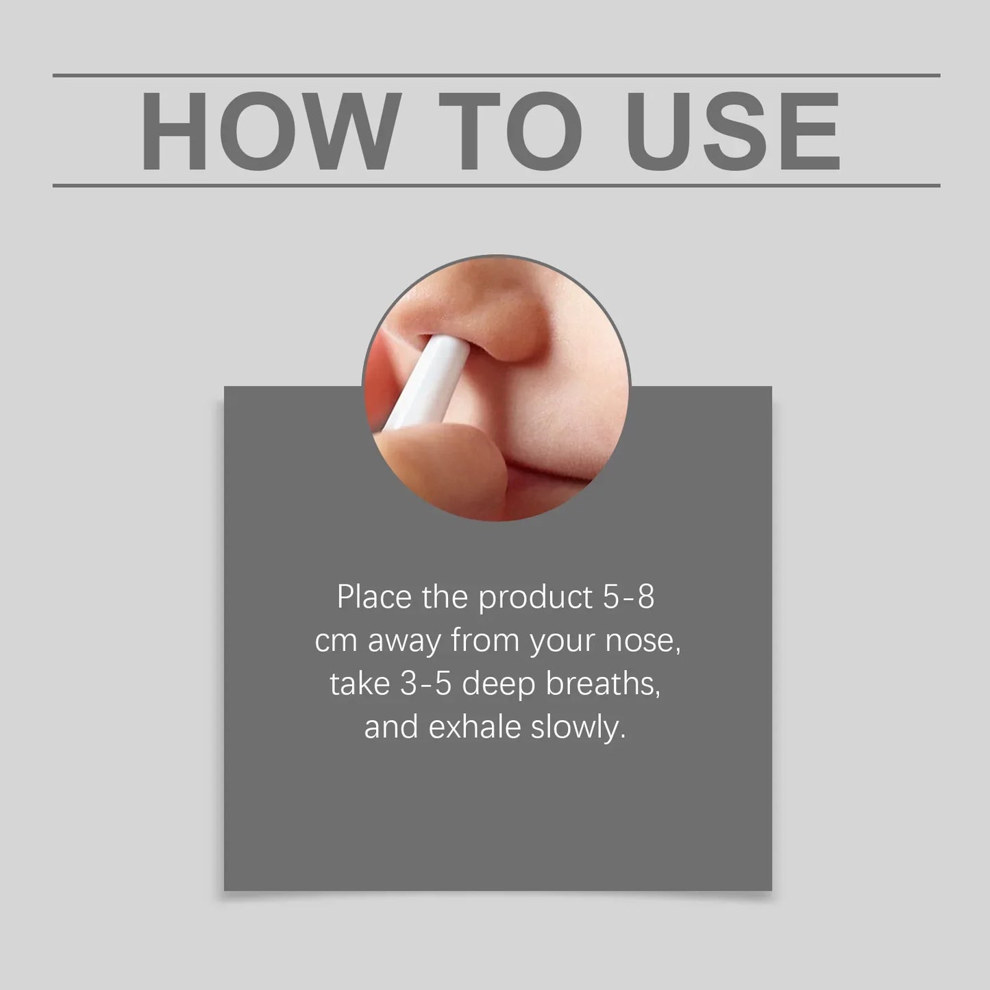 Nasal suction stick