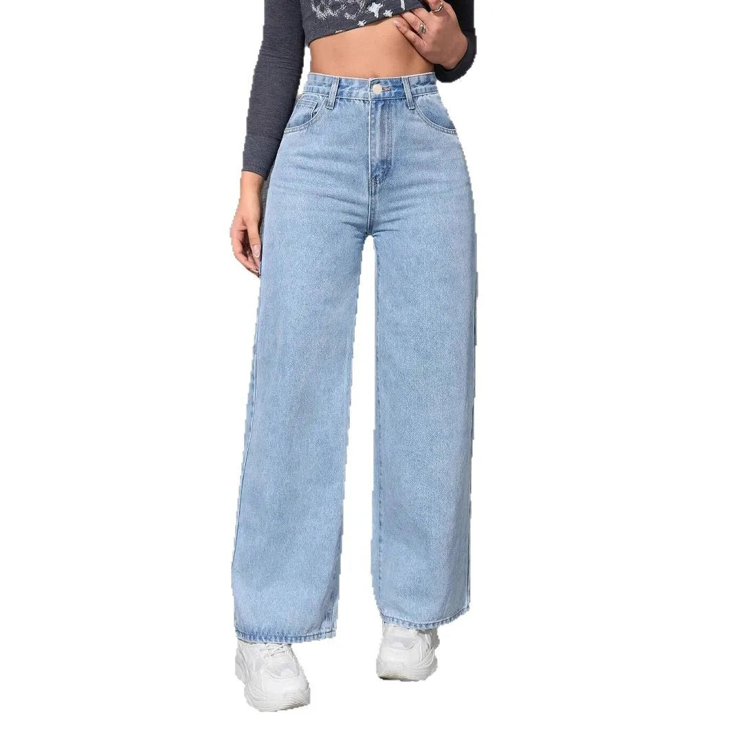 Jeans Women Vintage Wide Leg Pants