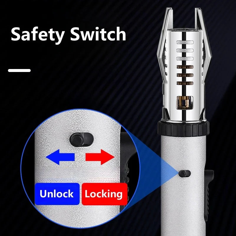 Metal Large Fire Windproof Blue Flame Lighter