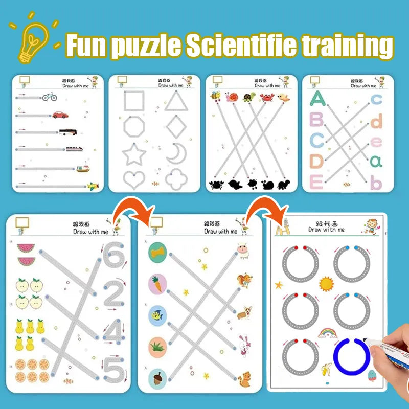 Magical Tracing Workbook Set