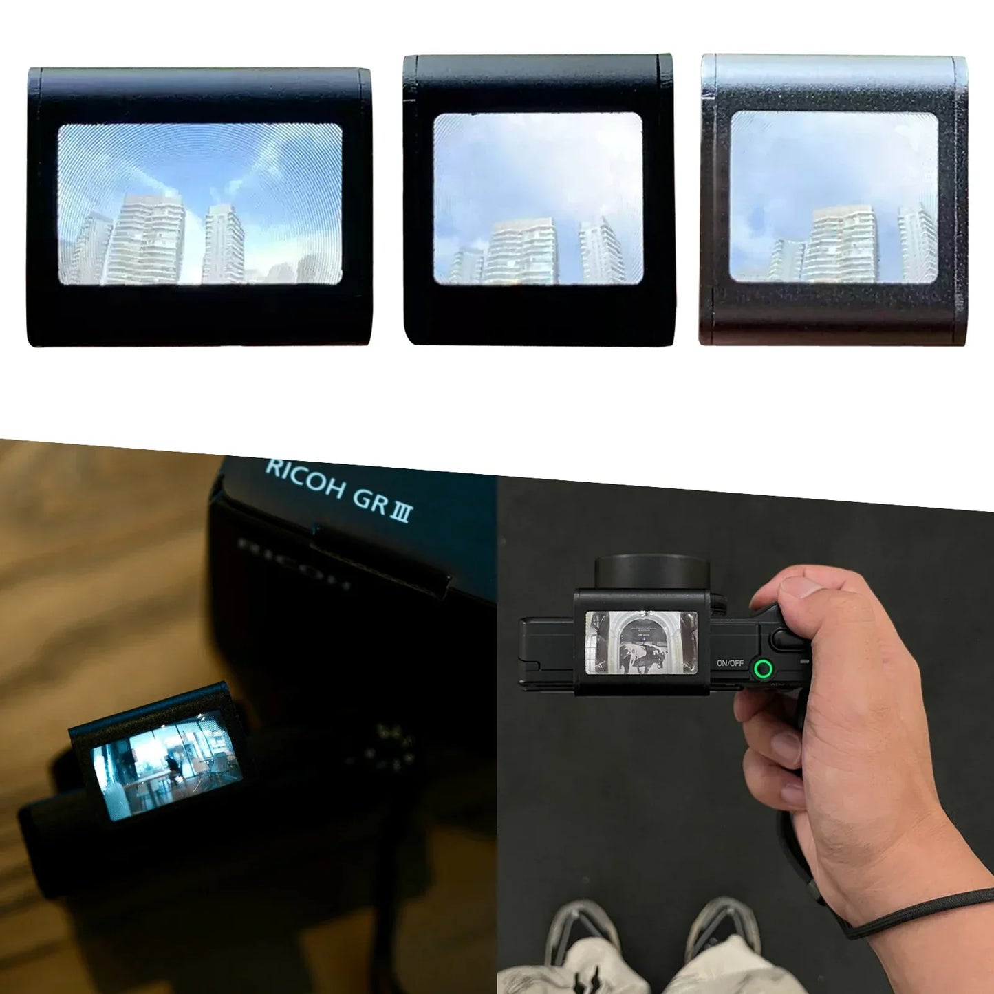 Metal waist-level viewfinder optical handmade camera / micro single / SLR suitable