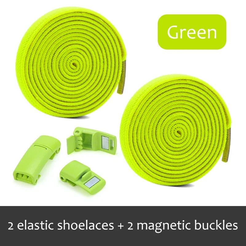Magnetic Lazy Shoelace Metal Buckle