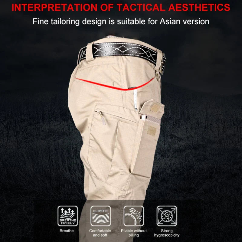 Men's Outdoor Tactical Breathable Waterproof Pants