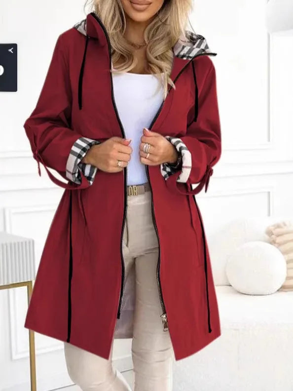 Fashion Trench Coat Woman