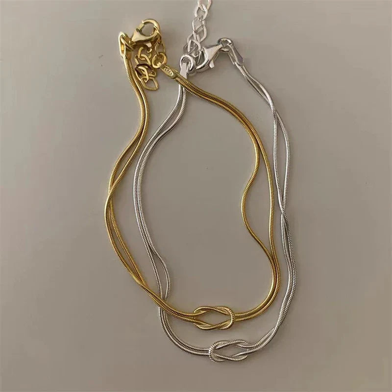 Knot Bracelet for Couple Handmade