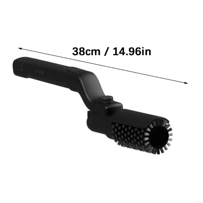 Electric BBQ Grill Brush Cordless and Rechargeable Stainless Steel Bristles,Two Cleaning Brushes,Adjustable Angle