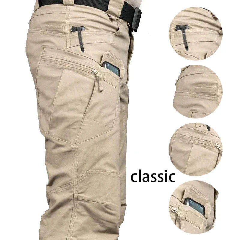 Men's Outdoor Tactical Breathable Waterproof Pants