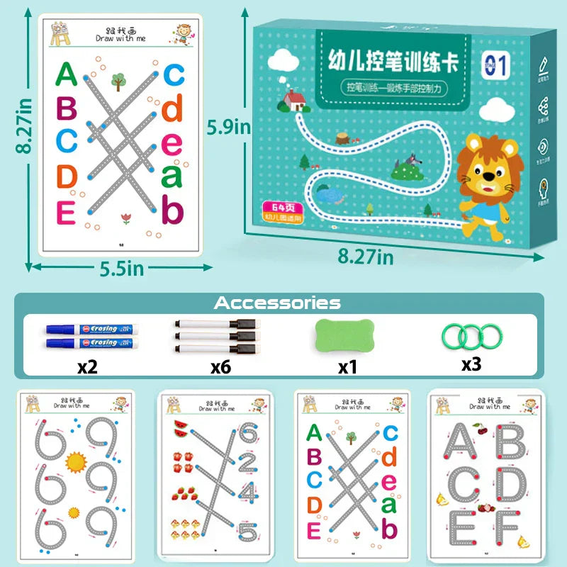 Magical Tracing Workbook Set