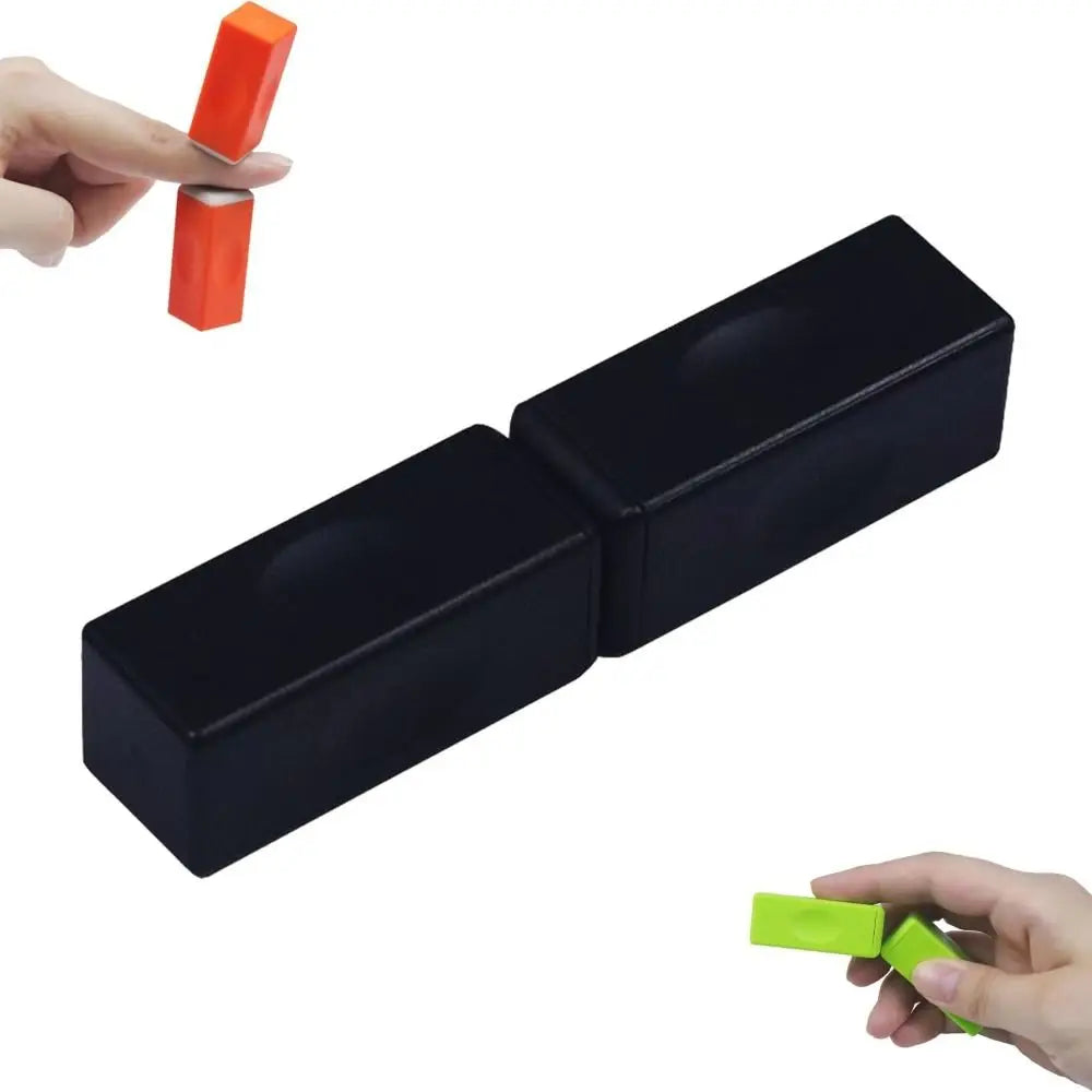 Magnetic building blocks bounce bricks