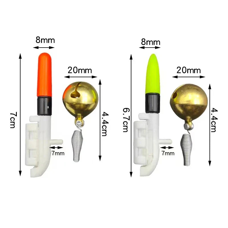 LED fishing lumina with fruit fishing with pocket bell