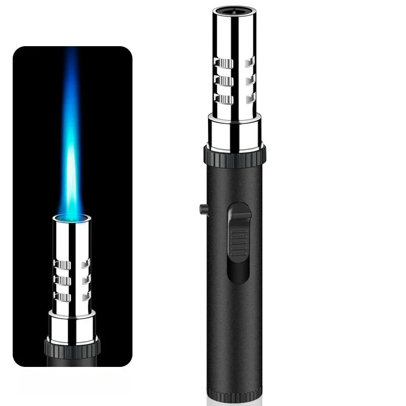 Metal Large Fire Windproof Blue Flame Lighter
