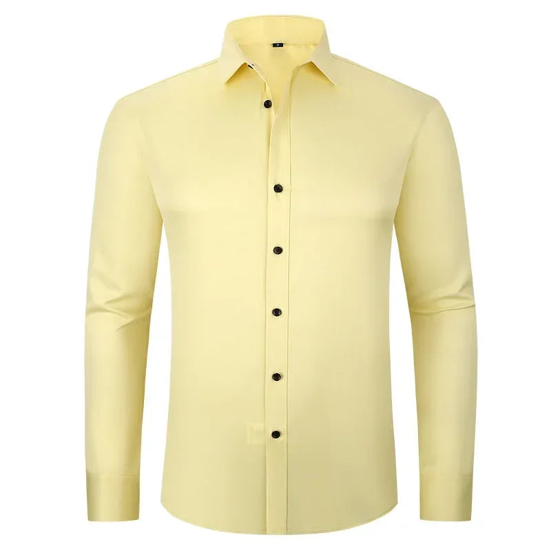 Men's Super Stretchy Quick-Drying Breathable Dress Shirt