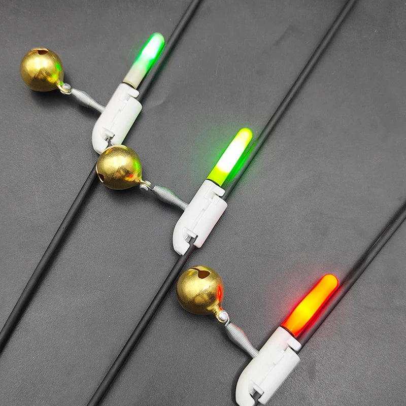 LED fishing lumina with fruit fishing with pocket bell
