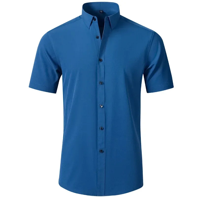 Men's Super Stretchy Quick-Drying Breathable Dress Shirt