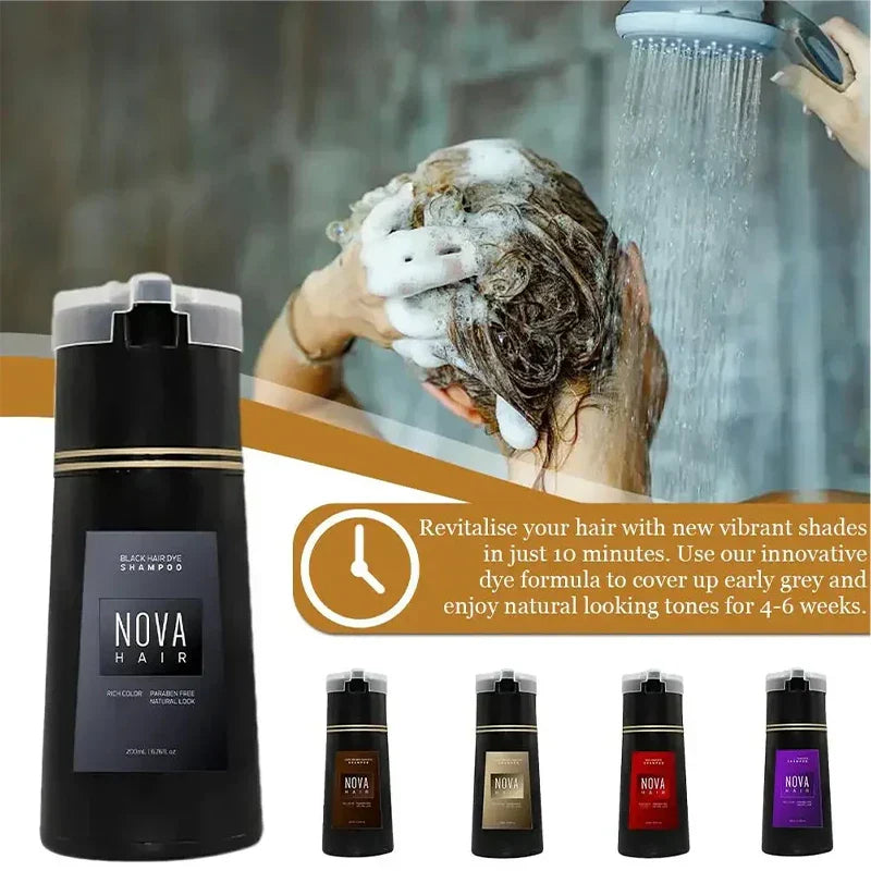 NovaHair Instant Dye Shampoo