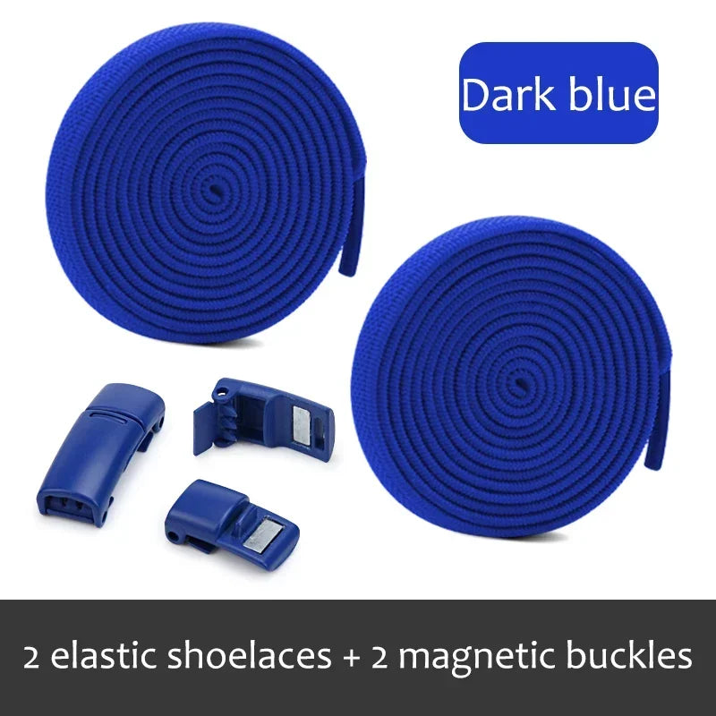 Magnetic Lazy Shoelace Metal Buckle