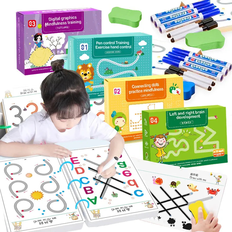 Magical Tracing Workbook Set
