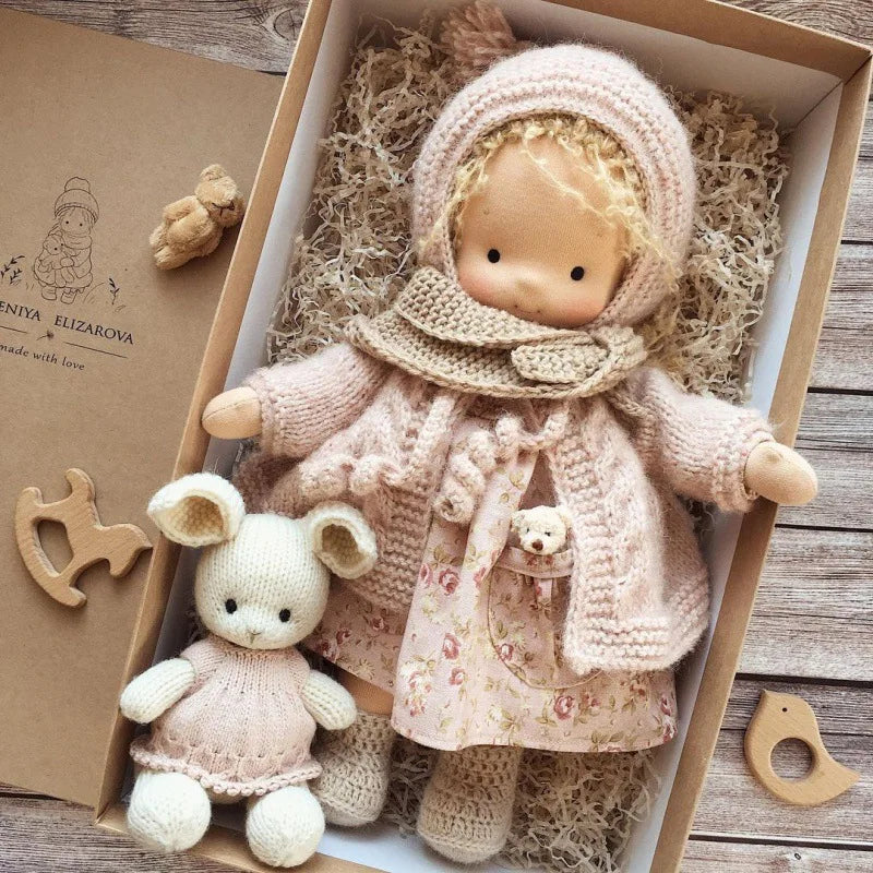 licemer handmade waldorf doll