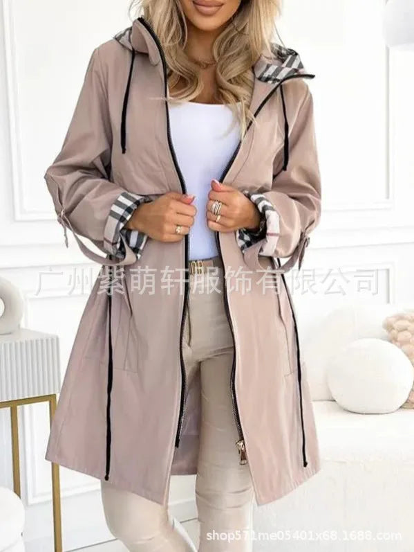 Fashion Trench Coat Woman