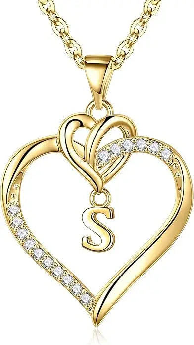 Initial Necklace "Love"