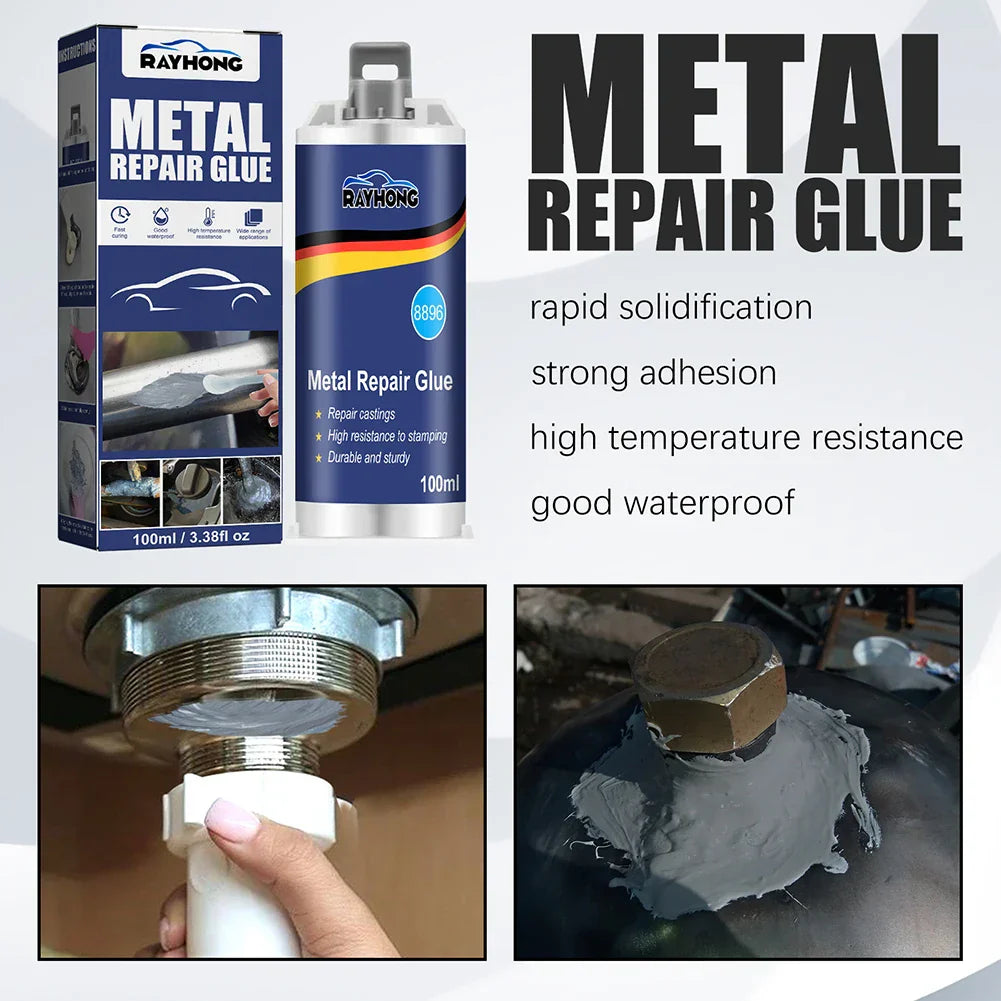 Metal repair glue