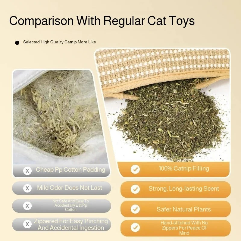 Interactive Catnip Chew Toy