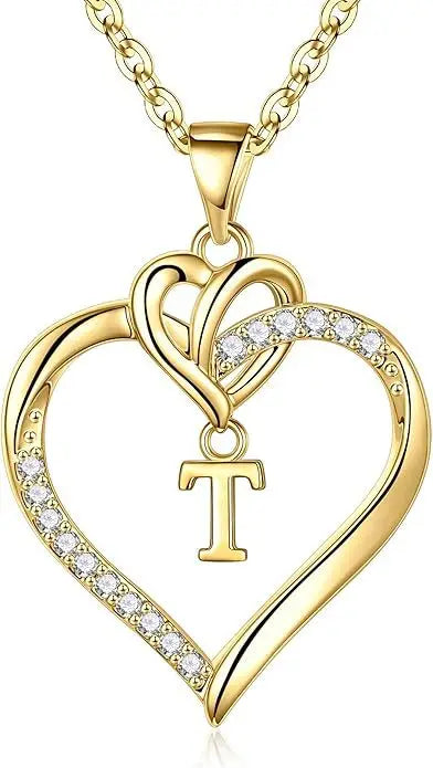 Initial Necklace "Love"