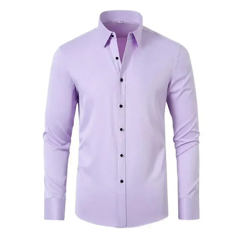 Men's Super Stretchy Quick-Drying Breathable Dress Shirt