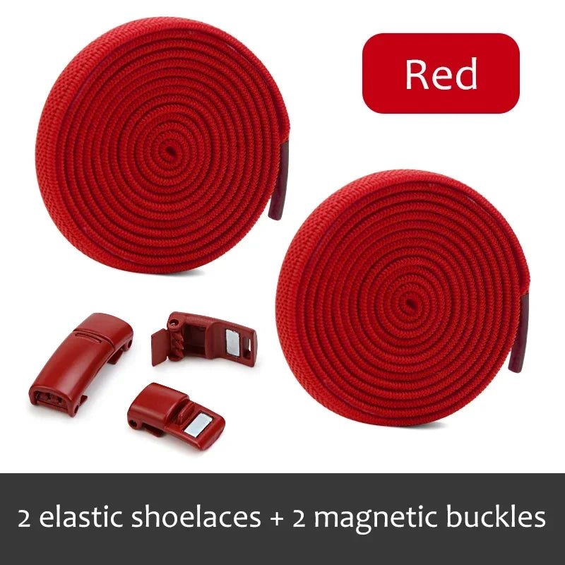 Magnetic Lazy Shoelace Metal Buckle