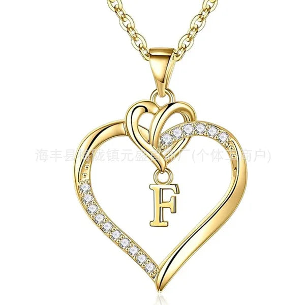 Initial Necklace "Love"