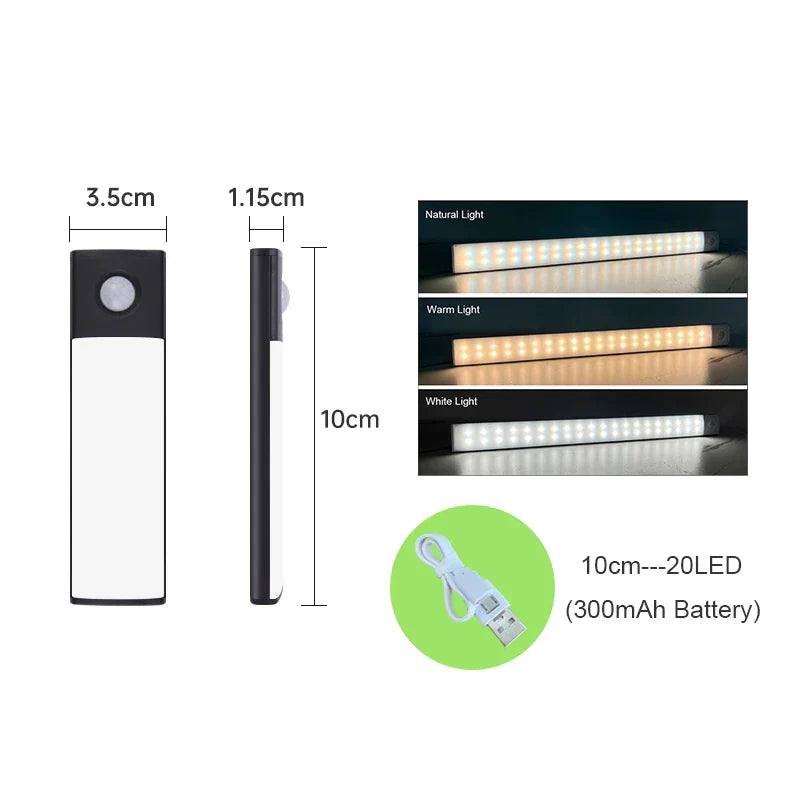 Magnetic Self-Adhesive Smart Sensor LED Light Strip