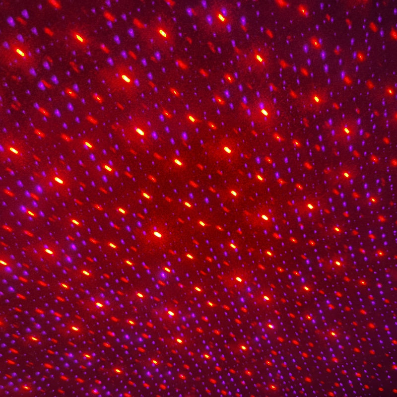 Mini Led Projection Lamp Star Night (Double hole)