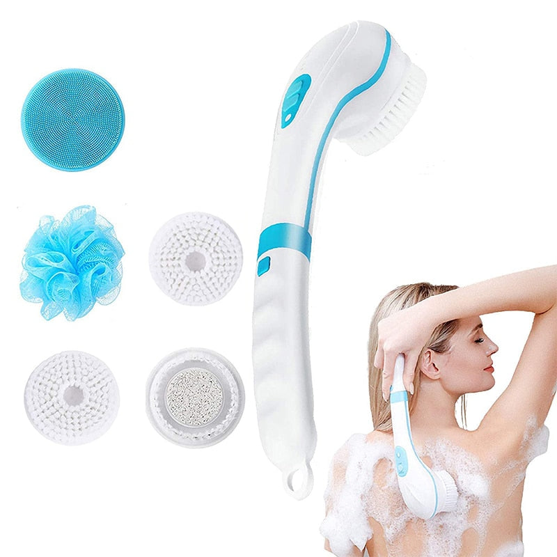 5 In 1 - Electric Bath Shower Brush