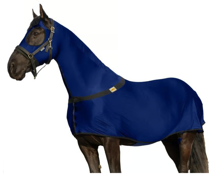 🐴 Resistance Premium Horse Full Body Slinky with Full Zipper Face & Forelock Saver