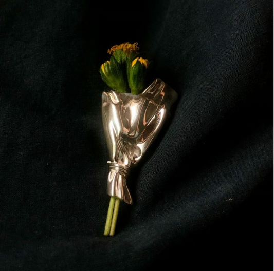Flower Bouquet Brooch
