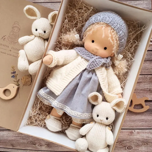 licemer handmade waldorf doll
