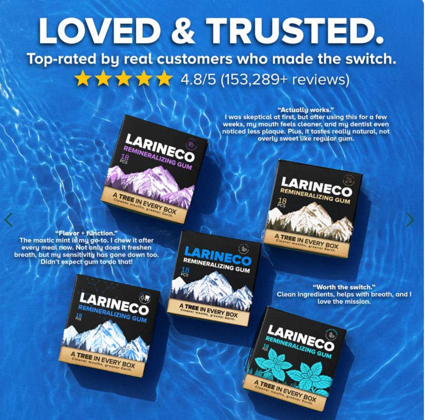 larineco Remineralizing Gum