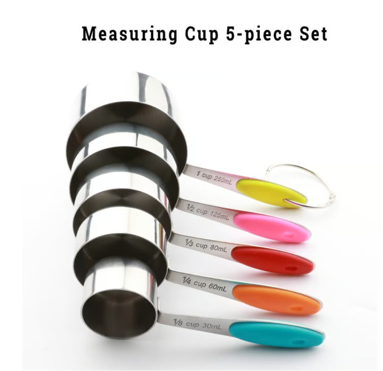 Stainless Steel Magnetic Measuring Spoons Set