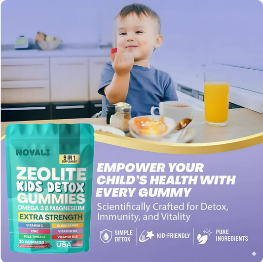 Kids Detox & Multivitamin Gummies