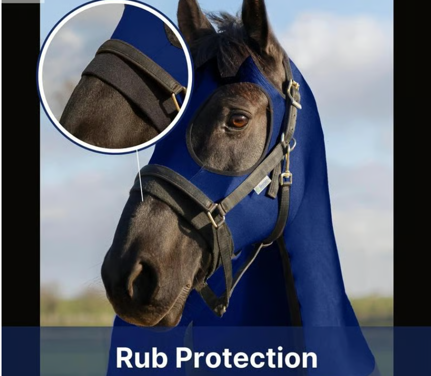 🐴 Resistance Premium Horse Full Body Slinky with Full Zipper Face & Forelock Saver