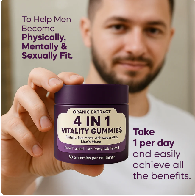 4-in-1 Vitality Gummies