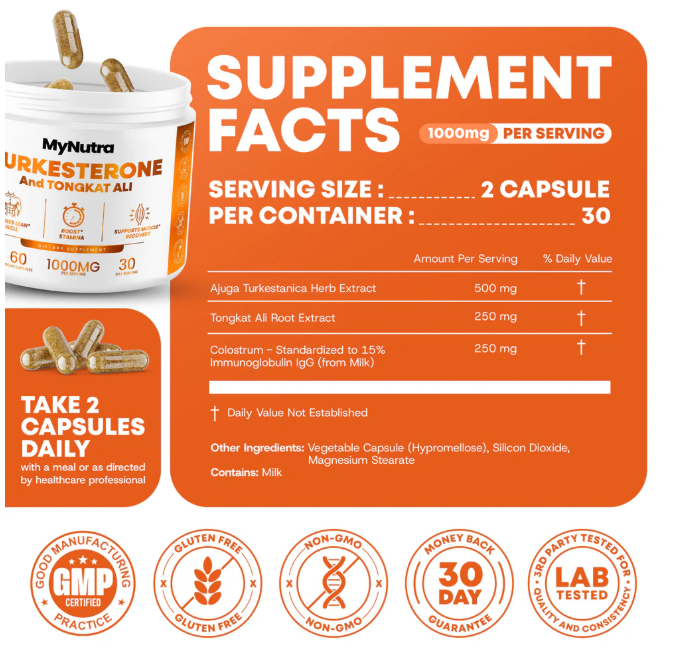 Turkesterone & Tongkat Ali