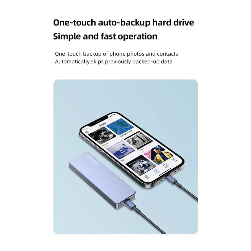 High-Speed USB 3.0 External Storage