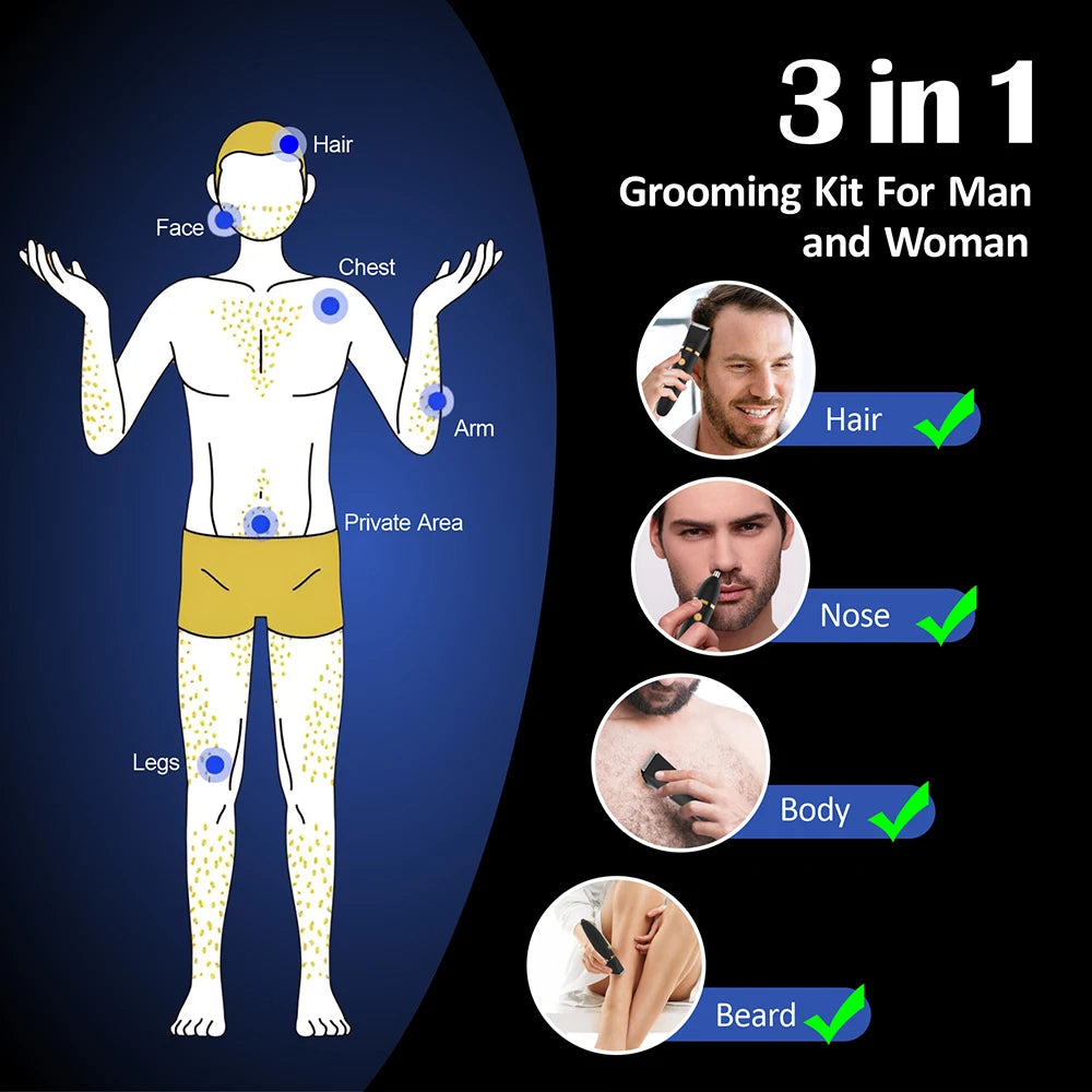 Electric Body Hair Trimmer