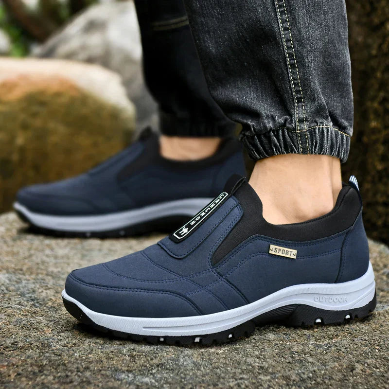 Men's Comfortable Waterproof Breathable Orthopedic Walking Shoes Hiking Shoes