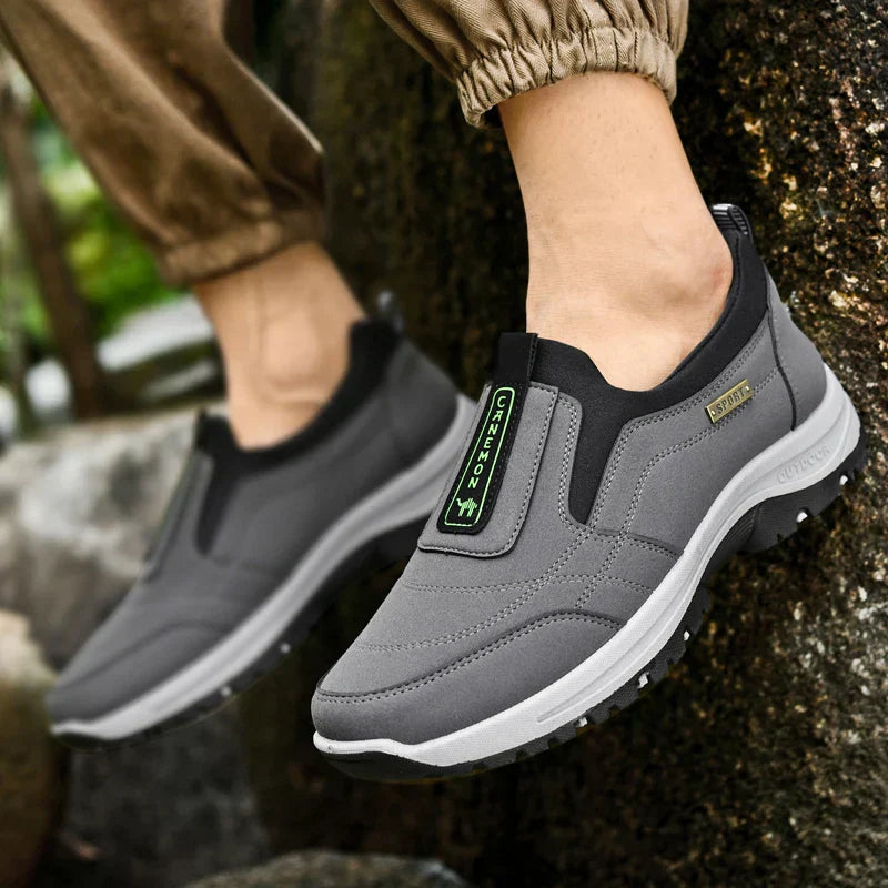 Men's Comfortable Waterproof Breathable Orthopedic Walking Shoes Hiking Shoes