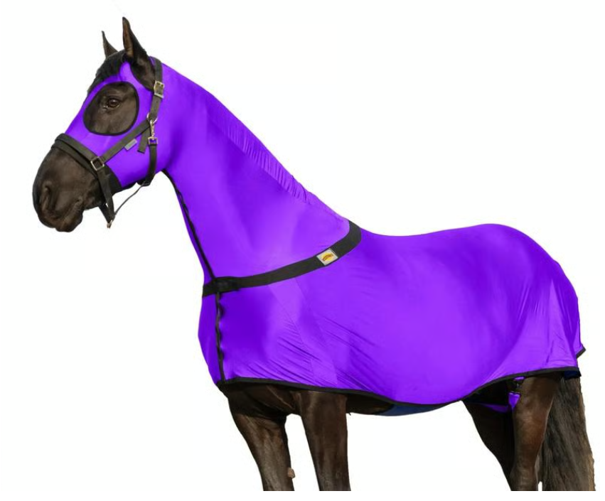 🐴 Resistance Premium Horse Full Body Slinky with Full Zipper Face & Forelock Saver