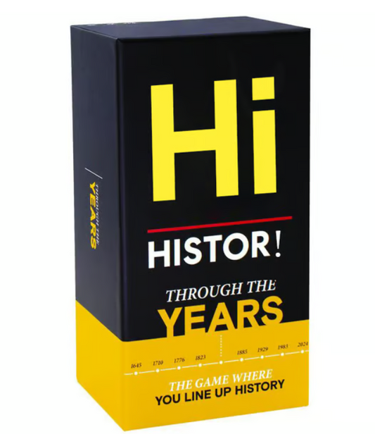 Historical Genius:Through The Years - A Timeline Trivia Game for Teens & Adults!